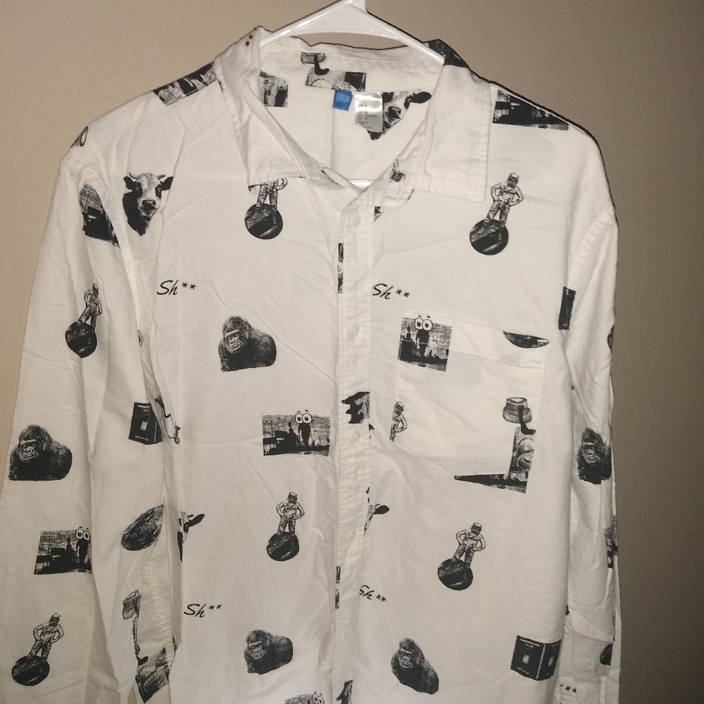 🏷 VTG H&M Button Down Size Medium